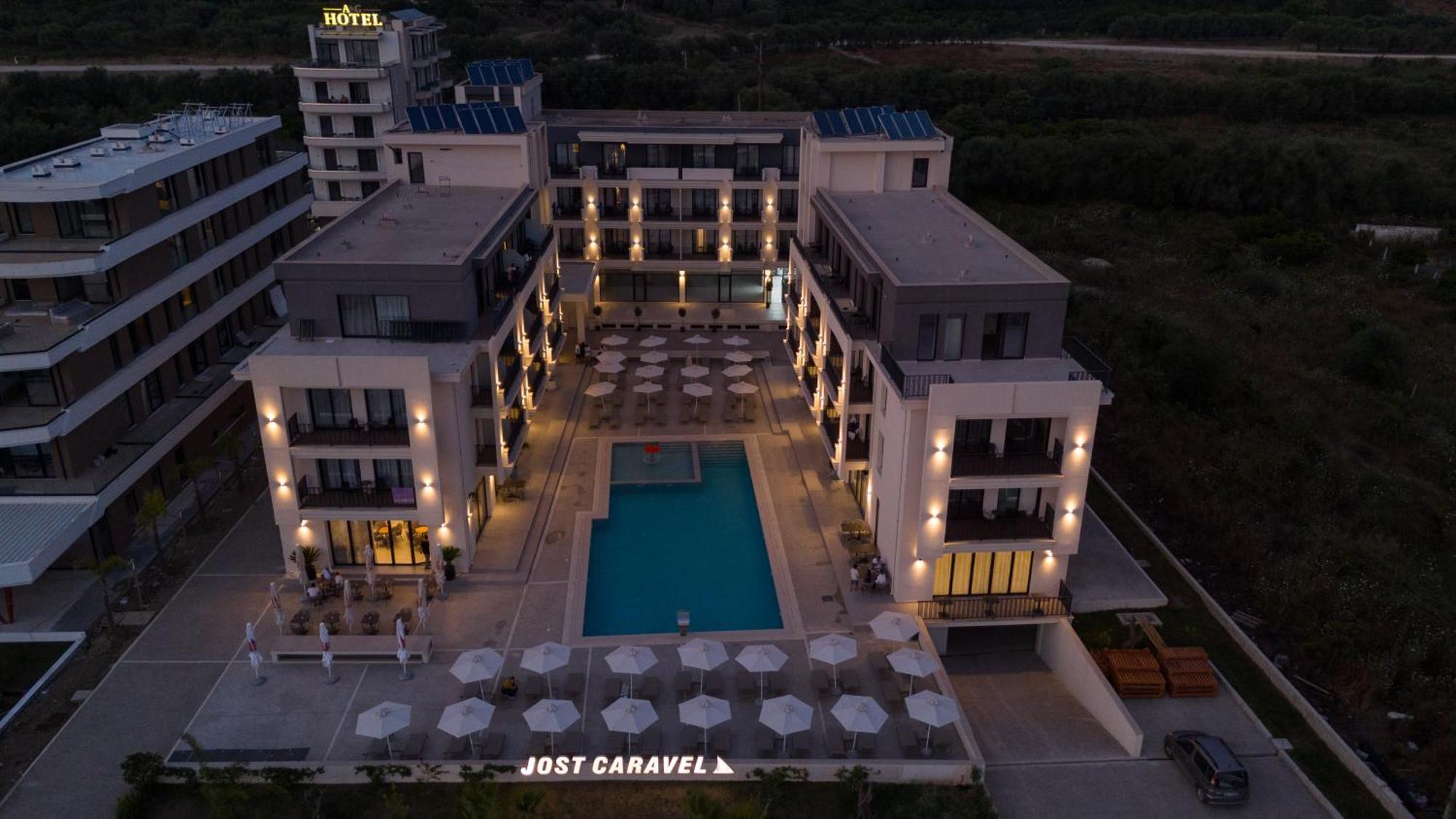 Jost Caravel Hotel Radhima Kültér fotó